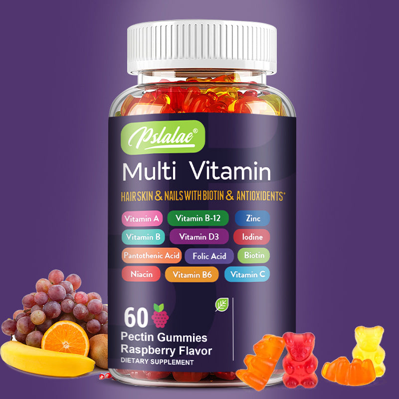 Multi Vitamin - Antioxidant, Supports Healthy Hair, Nails & Skin, Brain Health - 60pcs