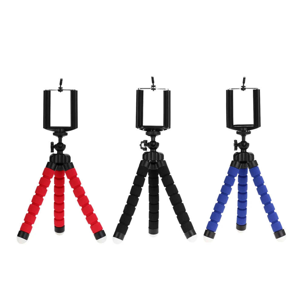 Octopus Mini Tripod for Phone & Camera – Flexible Smartphone Holder