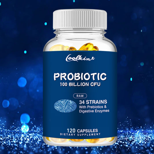 Probiotic 100 Billion CFU with Prebiotics – 120 Capsules