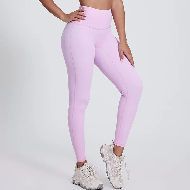 Women’s High-Waist Scrunch Butt Yoga Leggings – Seamless & Stretchy