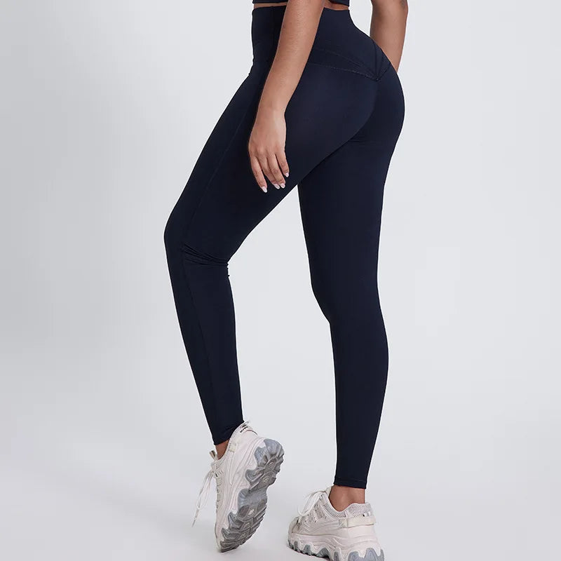 Women’s High-Waist Scrunch Butt Yoga Leggings – Seamless & Stretchy