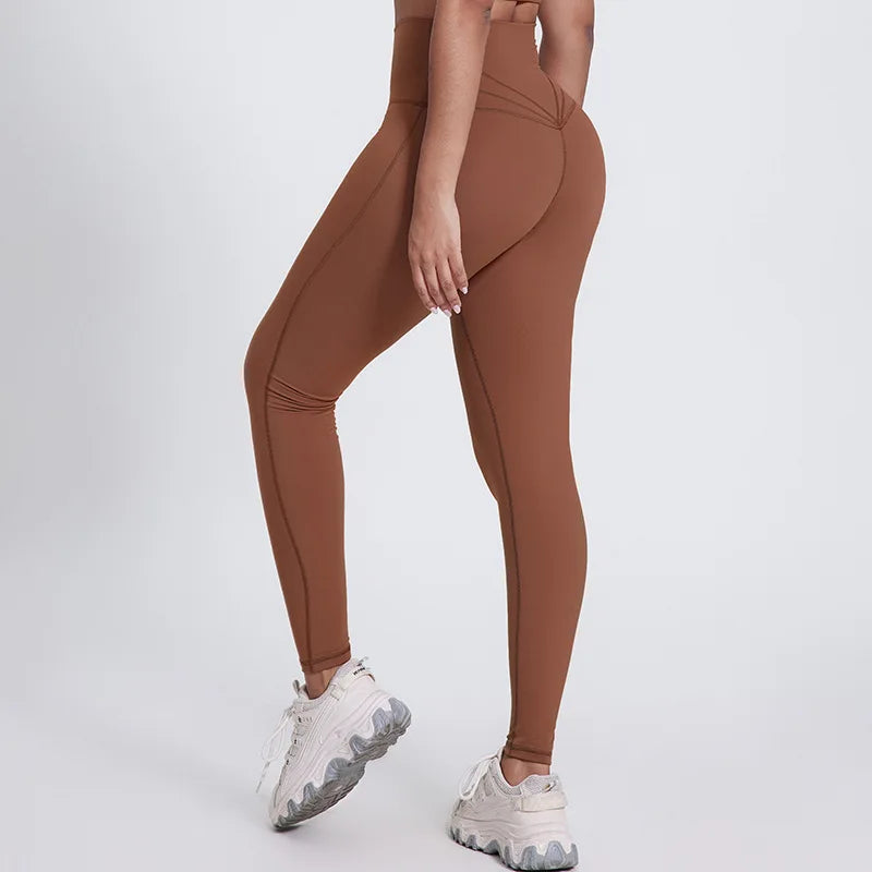 Women’s High-Waist Scrunch Butt Yoga Leggings – Seamless & Stretchy