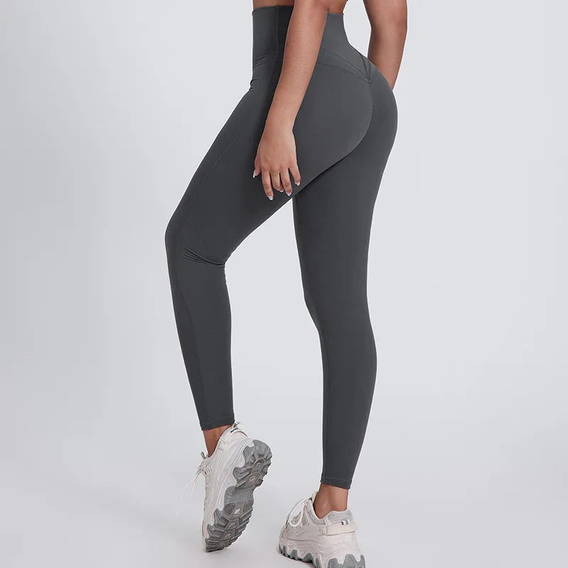 Women’s High-Waist Scrunch Butt Yoga Leggings – Seamless & Stretchy