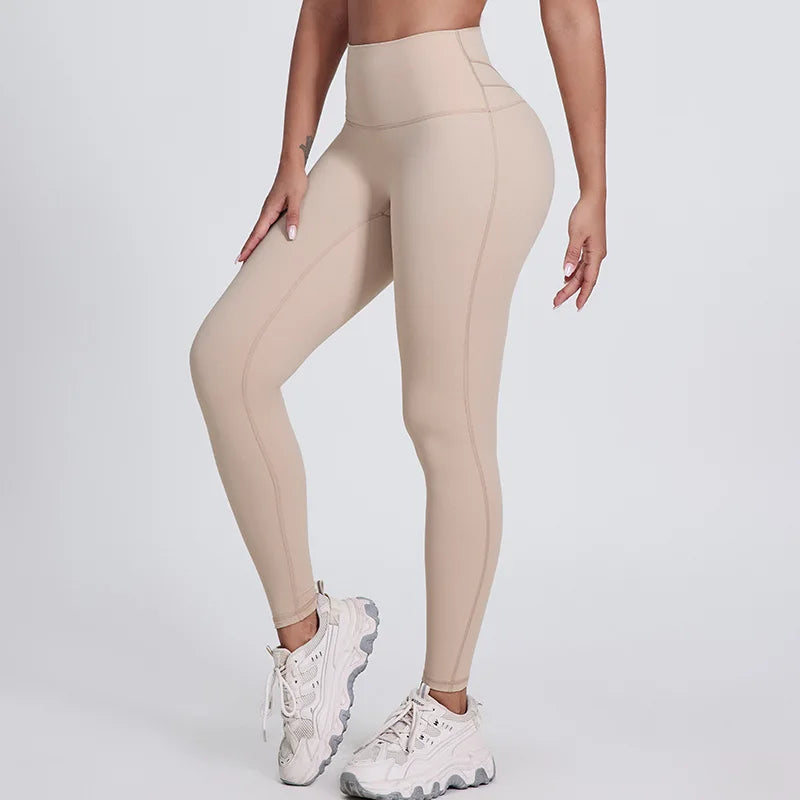 Women’s High-Waist Scrunch Butt Yoga Leggings – Seamless & Stretchy