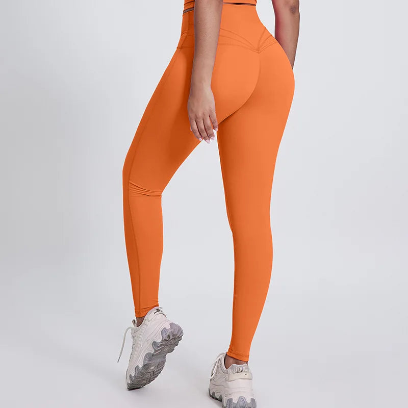 Women’s High-Waist Scrunch Butt Yoga Leggings – Seamless & Stretchy