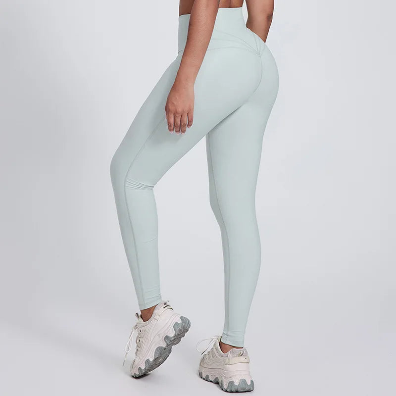 Women’s High-Waist Scrunch Butt Yoga Leggings – Seamless & Stretchy