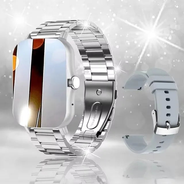 1.83" Waterproof Smart Watch – Calls, Fitness & Sleep Tracking