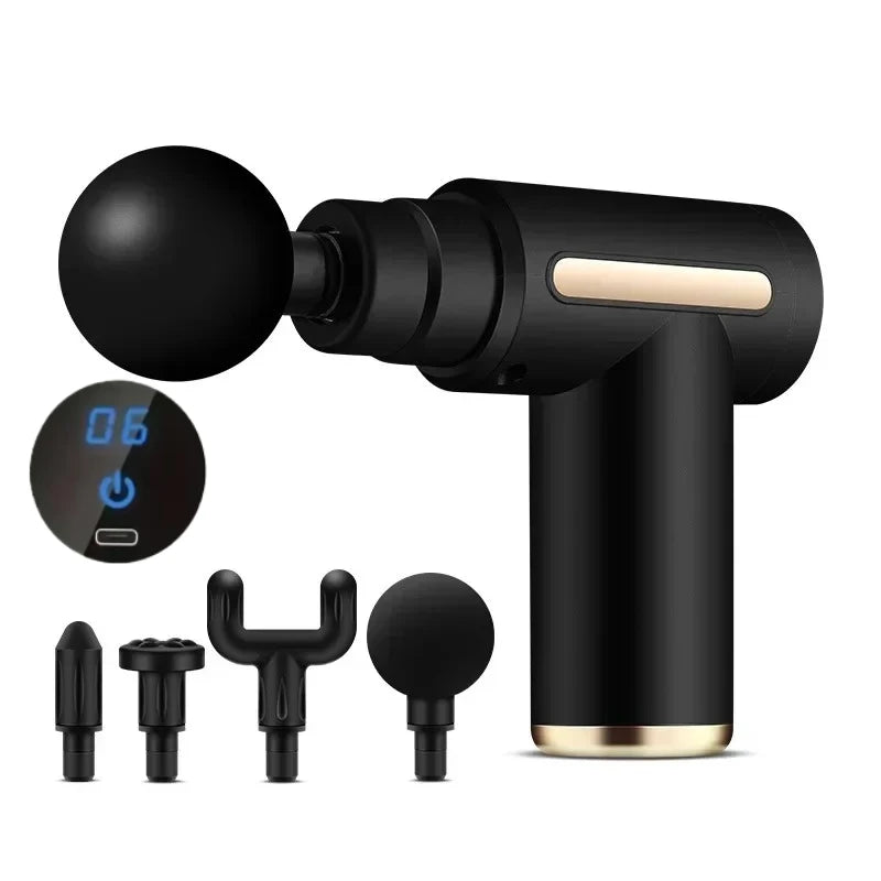 Rechargeable Massage Gun – 24W, 1200mAh, Full-Body Relaxation