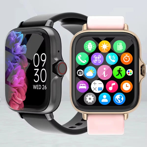 1.83" Waterproof Smart Watch – Calls, Fitness & Sleep Tracking