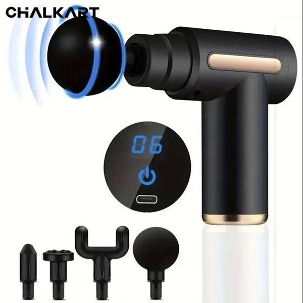 Rechargeable Massage Gun – 24W, 1200mAh, Full-Body Relaxation