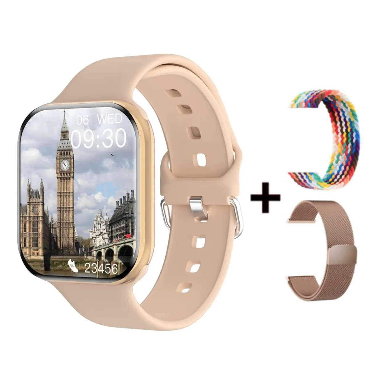 2025 Series 10 GPS Smart Watch – Bluetooth Calls, Waterproof, NFC for Android & iOS