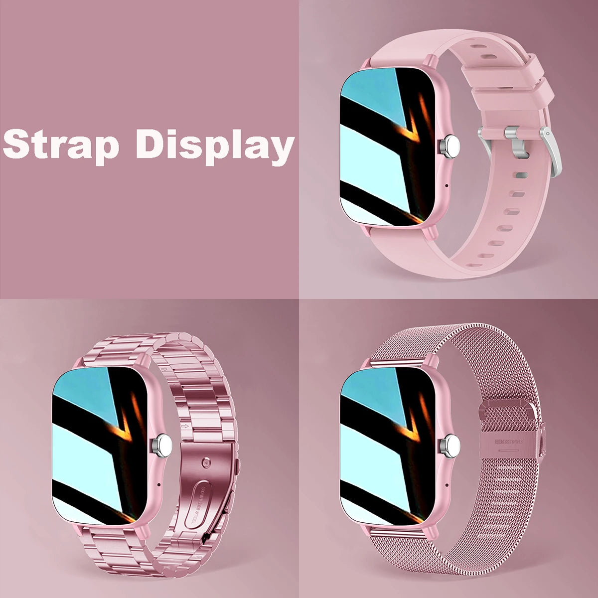 1.83" Waterproof Smart Watch – Calls, Fitness & Sleep Tracking