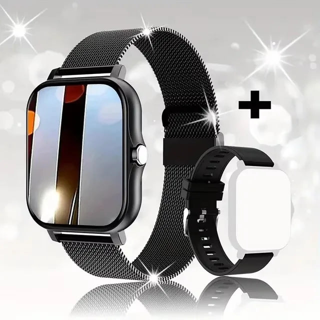 1.83" Waterproof Smart Watch – Calls, Fitness & Sleep Tracking