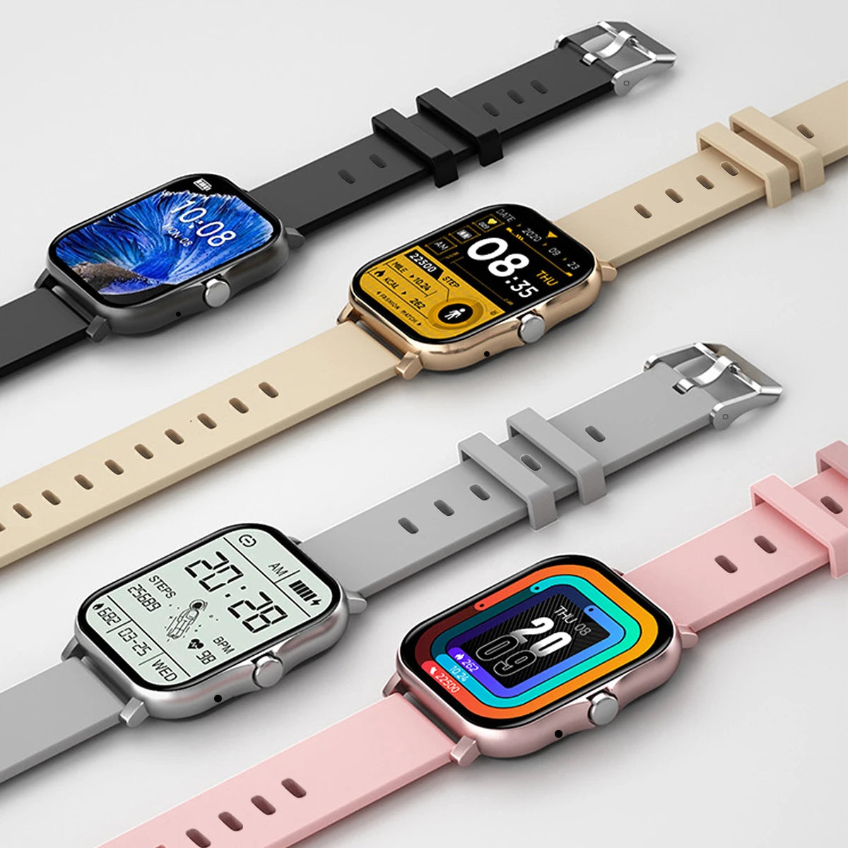 1.83" Waterproof Smart Watch – Calls, Fitness & Sleep Tracking