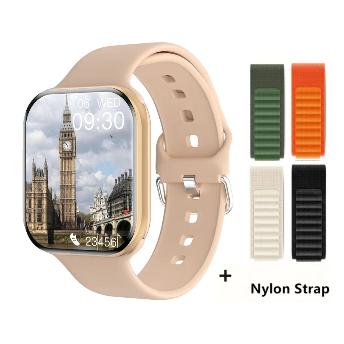 2025 Series 10 GPS Smart Watch – Bluetooth Calls, Waterproof, NFC for Android & iOS