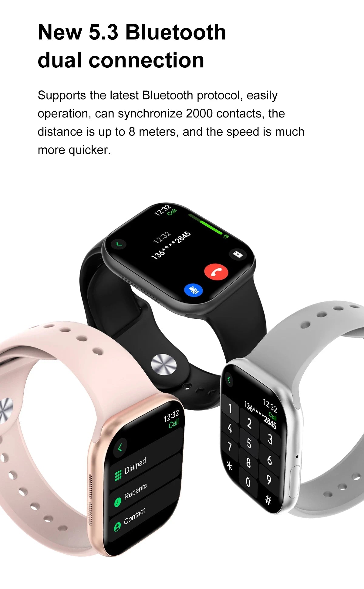 2025 Series 10 GPS Smart Watch – Bluetooth Calls, Waterproof, NFC for Android & iOS
