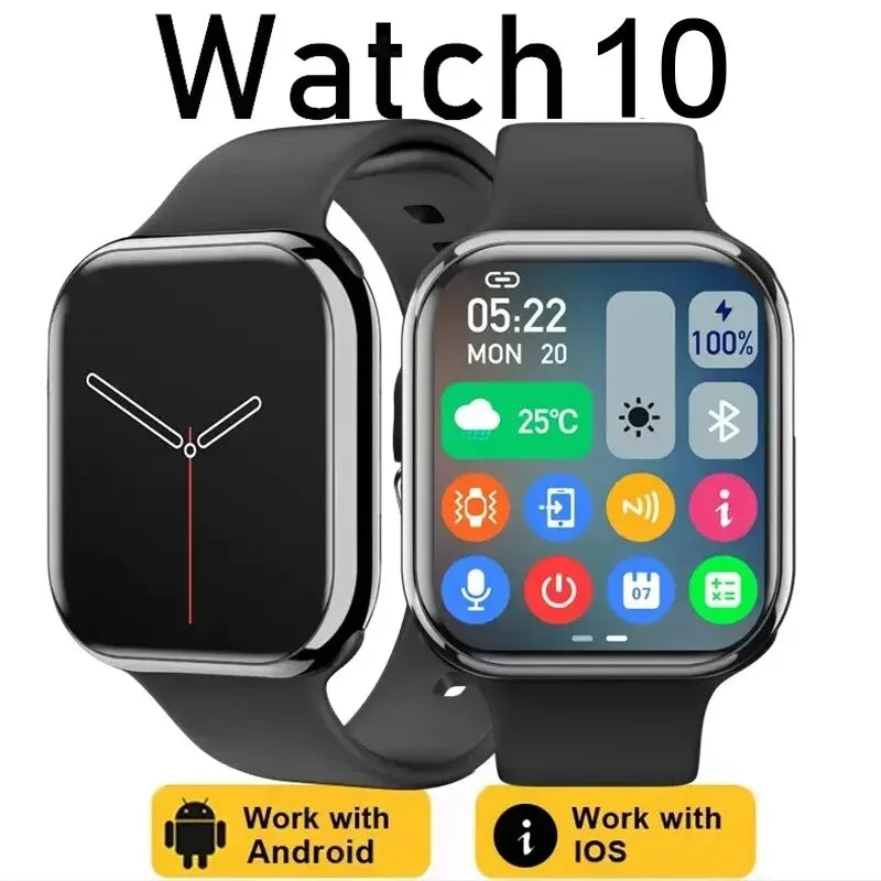 2025 Series 10 GPS Smart Watch – Bluetooth Calls, Waterproof, NFC for Android & iOS