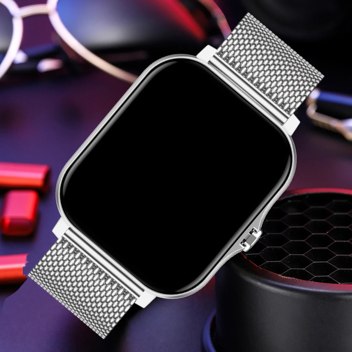 1.83" Waterproof Smart Watch – Calls, Fitness & Sleep Tracking