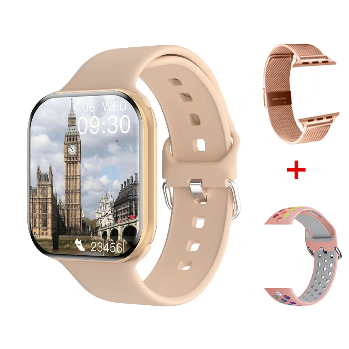 2025 Series 10 GPS Smart Watch – Bluetooth Calls, Waterproof, NFC for Android & iOS