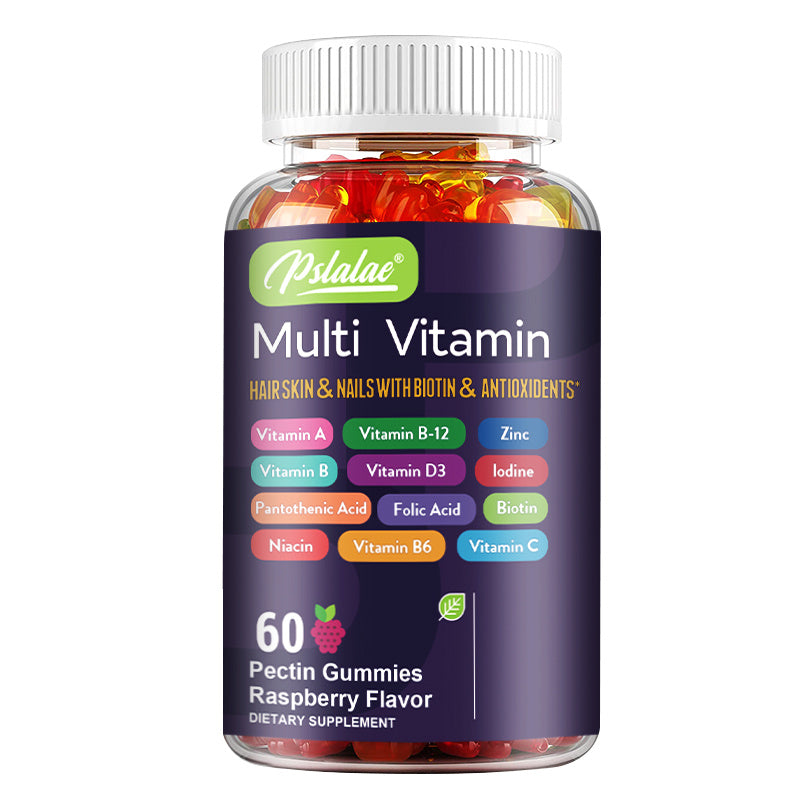 Multi Vitamin - Antioxidant, Supports Healthy Hair, Nails & Skin, Brain Health - 60pcs
